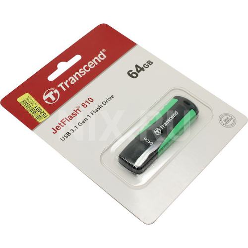 Флешка Transcend JetFlash 810 TS64GJF810 USB 64 ГБ Пароль Флешка с защитой от брызг