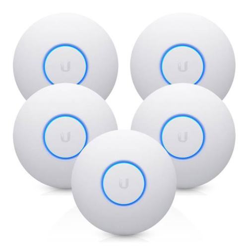 UBIQUITI <UAP-NanoHD-5> UniFi NanoHD PoE Access Point 5-pack (1UTP 1000Mbps, 802.11a/b/g/n/ac, 1734Mbps, 3dBi)