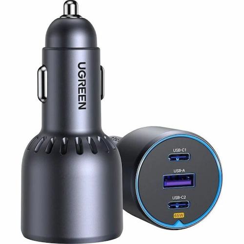 Зарядка USB-устройств от "прикуривателя" автомобиля Ugreen EC701