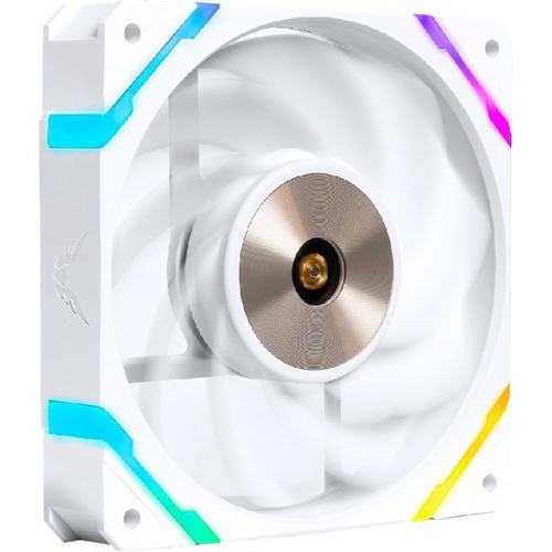 Вентилятор Valkyrie X12 ARGB Reverse White / 120mm, ARGB 5V 3pin, PWM 12V 4pin, 800-2150RPM, 80CFM, 29dBA / HW X12ER-W