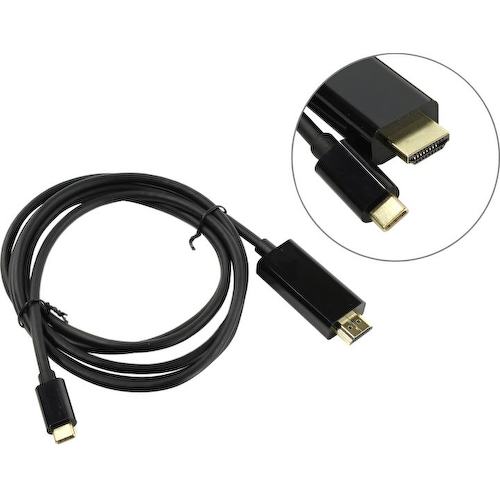 Переходник USB Type C -> HDMI VCOM CU423C-1.8м 1.8 м.