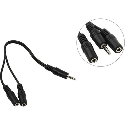 Разветвитель Jack 3.5 VCOM CV203 0.2 м.