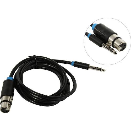 Кабель-переходник Jack 6.3 -> XLR Vention BBEBG 1.5 м.