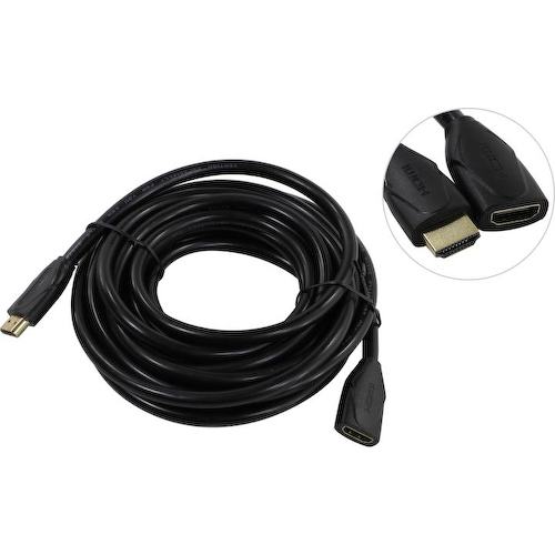 Удлинитель HDMI -> HDMI Vention VAA-B06-B500 5 м.