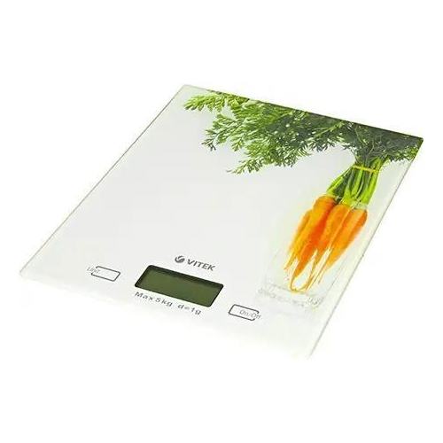 Весы кухонные электронные Vitek Orange VT-2418 макс.вес:5кг рисунок