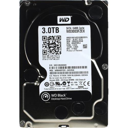 Жесткий диск 3.5" Western Digital Black 3 Тб WD3003FZEX SATA 6Gb/s (SATA-III)