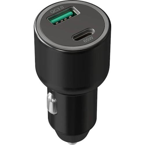 Автомобильное зар./устр. Wiiix UCC-7-2-10 18W 3.25A+3A (PD+QC) USB/USB Type-C универсальное черный