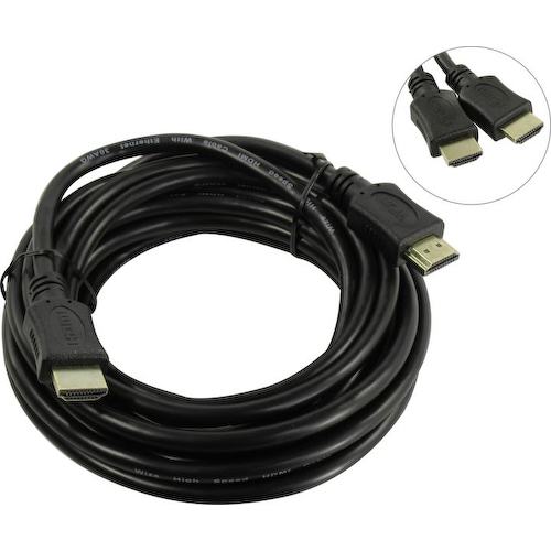 Кабель HDMI <-> HDMI Wize C-HM-HM-5M 5 м.