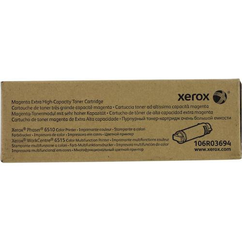 Картридж цветной (или контейнер с цветными чернилами) Xerox 106R03694 (пурпурный суперэкономичный)