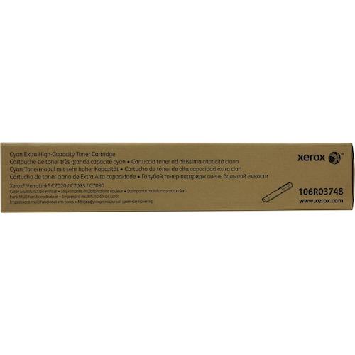 Картридж цветной (или контейнер с цветными чернилами) Xerox 106R03748 (голубой суперэкономичный)