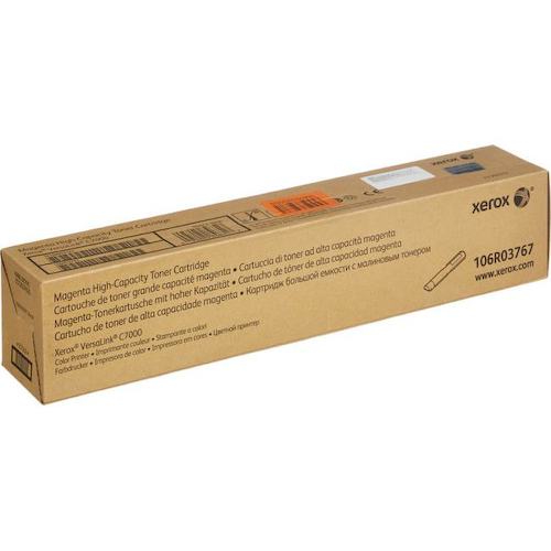 Картридж цветной (или контейнер с цветными чернилами) Xerox 106R03767 (пурпурный экономичный)
