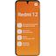 Смартфон Xiaomi Redmi 12 NFC Polar Silver 256 Гб Dual nano SIM, вид спереди