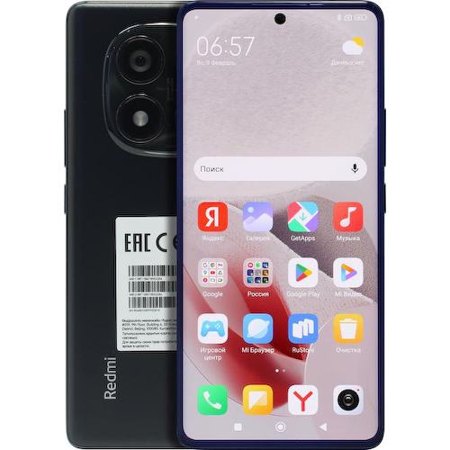 Смартфон Xiaomi Redmi Note 14 Pro RU Midnight Black 256 Гб