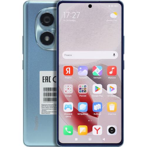 Смартфон Xiaomi Redmi Note 14 Pro RU Ocean Blue 512 Гб
