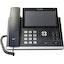 Телефон YEALINK SIP-T48U Черный, вид спереди