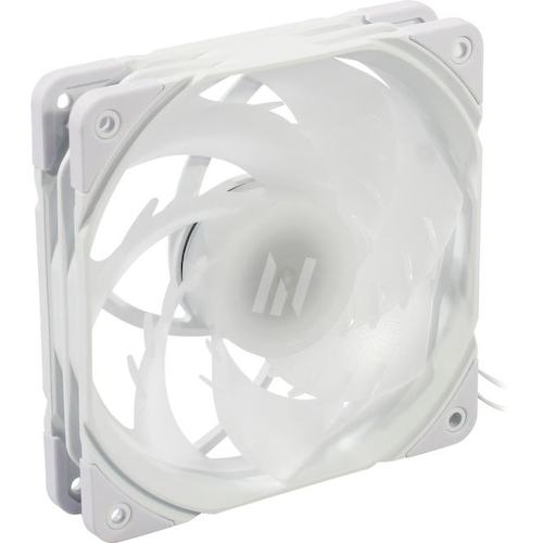 ZALMAN <ZM-AF120R ARGB WHITE> (4пин, 120x120x26мм, 24.3дБ, 800-1500об/мин)