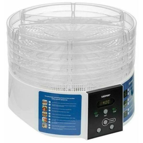 Сушилка для овощей и фруктов ZFD1005 WHITE ZELMER