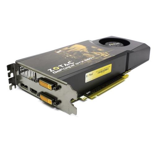 Игровая видеокарта Zotac GeForce<sup>®</sup> GTX 560 Ti GeForce<sup>®</sup> GTX 560 Ti 2 Гб GDDR5