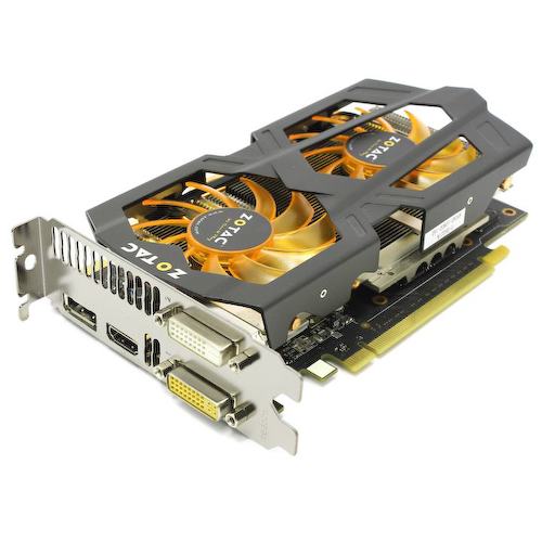 Игровая видеокарта Zotac GeForce<sup>®</sup> GTX 660 Ti GeForce<sup>®</sup> GTX 660 Ti 2 Гб GDDR5
