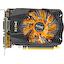 Игровая видеокарта Zotac GTX750 1GB 128BIT DDR5 GeForce® GTX 750 1 Гб GDDR5, вид сверху