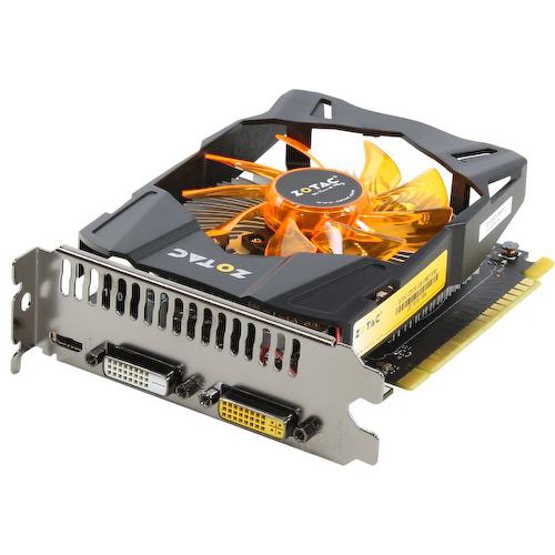 Игровая видеокарта Zotac GTX750 1GB 128BIT DDR5 GeForce<sup>®</sup> GTX 750 1 Гб GDDR5